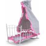 Milly Mally Postýlka-kolébka pro panenky Lily s baldachýnem Prestige Pink – Zboží Dáma