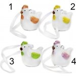 Slepice závěs keramika 4cm mix – Hledejceny.cz