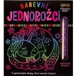 Barevní jednorožci Vyškrabávací obrázky Olena Herasimova – Zboží Dáma