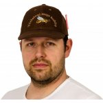 Kšiltovka s výšivkou včely Včelaření je moje hobby – HobbyKompas.cz