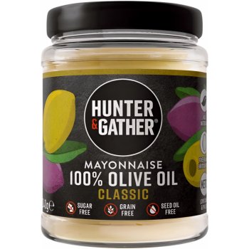 Hunter Gather Mayonnaise 100% Olive Oil Classic 240 g