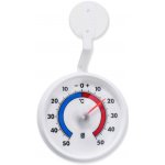 SCHNEIDER Teploměr okenní -50°+50°C, venkovní, plast, samolepící – Zboží Dáma