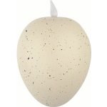 Velikonoční vejce plastové Kropenaté béžové 15 cm – Zboží Dáma
