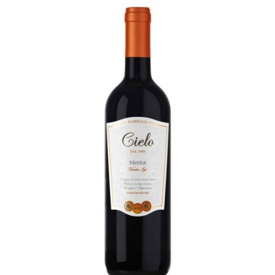 Cielo Merlot Trevenezie Igt 12.5% 0.75 l (holá láhev) – Hledejceny.cz