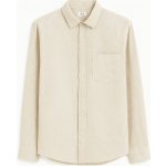 Celio pánská lněná košile Daflix béžová – Hledejceny.cz