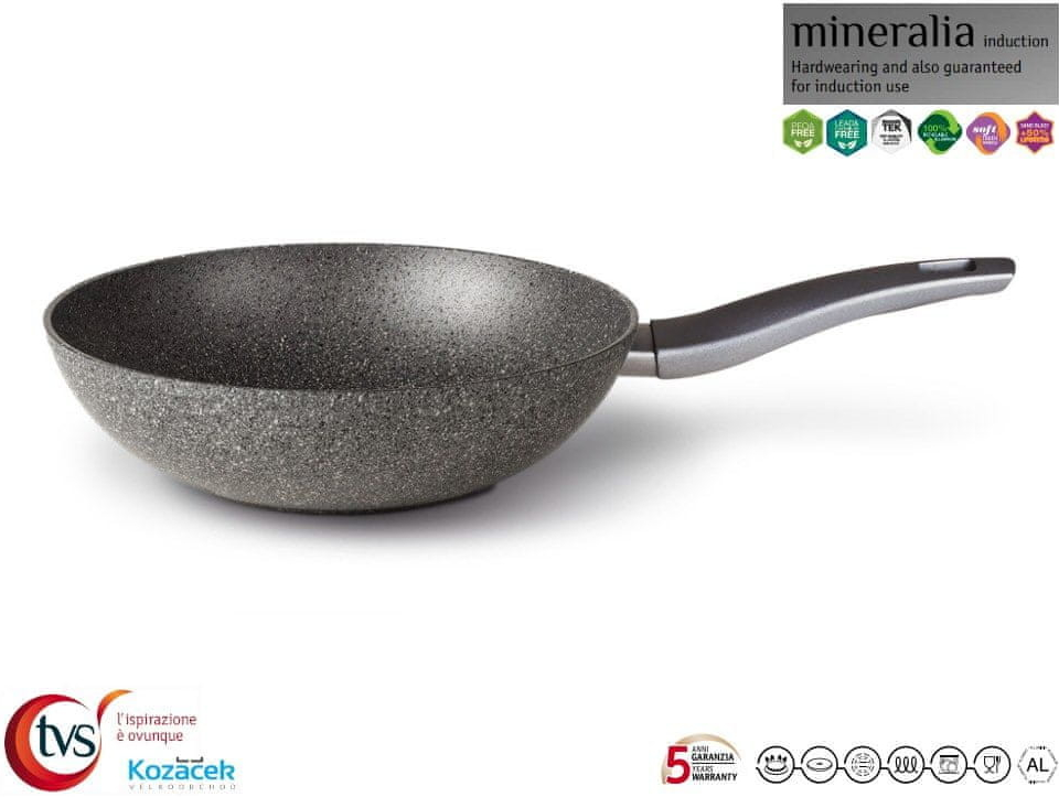 TVS Pánev WOK nepřilnavá MINERALIA indukce 28 cm