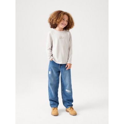 GAP Dětské džíny Soft Relaxed Distressed Tmavě modrá – Hledejceny.cz