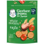 GERBER Organic krekry s rajčaty 100 g – Zboží Dáma