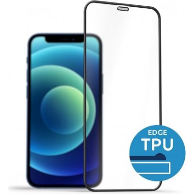 AlzaGuard 2.5D Glass with TPU Frame pro iPhone 12 mini černé AGD-TGTF005B – Zboží Mobilmania