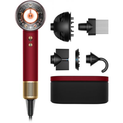 Dyson Supersonic Nural Red Velvet/Gold – Zboží Mobilmania