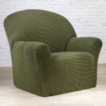 Nueva Textura potah na křeslo strečový Niagara zelený 70 - 110 cm – Zbozi.Blesk.cz