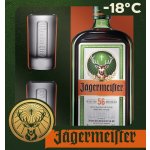 Jägermeister 35% 0,7 l (dárkové balení 2 sklenice) – Sleviste.cz