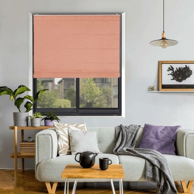 Roleta Římská, Carino, Růžová, RC 002 , 160 x 50 cm – Hledejceny.cz