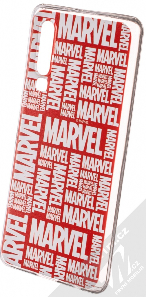 Pouzdro Marvel Logo 003 TPU Huawei P30 červené