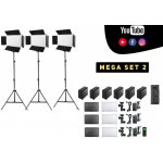 Viltrox VL-D640T - KIT tří světel, stativů a příslušenství Varianta balení: MEGA SET 2 – Zboží Živě