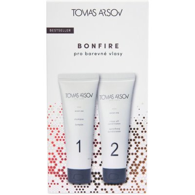 Tomas Arsov Bonfire šampon 250 ml + oplachový kondicionér 250 ml dárková sada – Zbozi.Blesk.cz