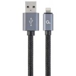 Gembird CCB-mUSB2B-AMLM-6 USB 2.0 (M) - Apple Ligthning 8-pin (M), 1,8m, černý – Hledejceny.cz