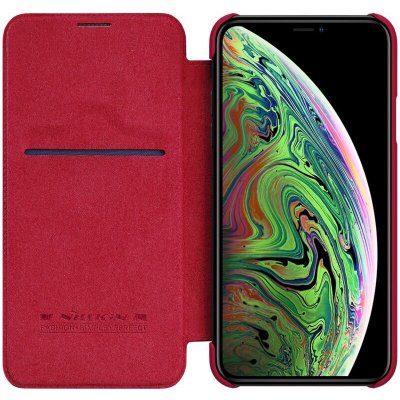 Pouzdro Nillkin Qin Book iPhone 11 Red