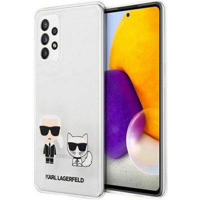 Pouzdro KARL LAGERFELD Samsung A72 4G/ A72 5G čiré