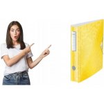Leitz 180° Active Wow Pákový pořadač A4 6,5 cm PP žlutý – Zboží Živě
