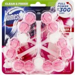 Domestos Power 5 WC blok Pink Magnolia 3 x 55 g – HobbyKompas.cz
