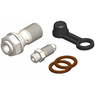 MOTO-MASTER šroub krátká + odvzdušňovač do třmenu brzdového KTM/HUSQVARNA/GASGAS BREMBO/MAGURA (M10X1,0) | Zboží Auto