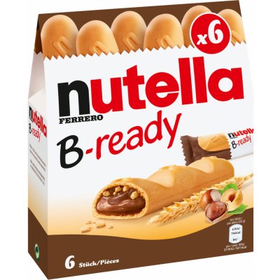 Ferrero Nutella B-ready 6 x 22 g – Zboží Mobilmania