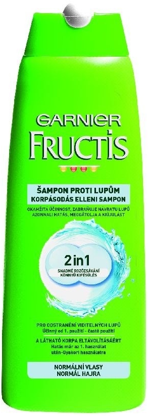 Garnier Fructis šampon regenerace a lesk 2v1 250 ml