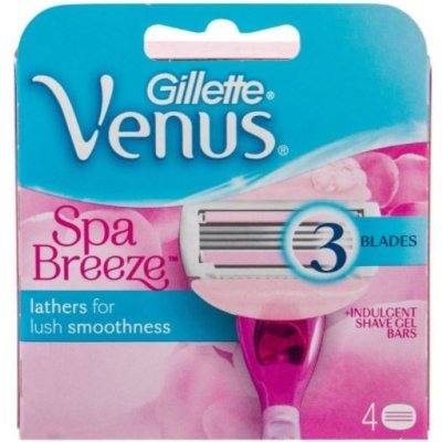 Gillete Spa Breeze 4 ks – Zboží Dáma