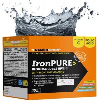 Namedsport IRON PURE OROSOLUBLE 30 sáčků – Hledejceny.cz