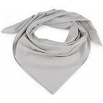 Bavlněný šátek jednobarevný 18 šedá světlá – Zboží Dáma