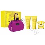 Versace Yellow Diamond EDT 90 ml + tělové mléko 100 ml + sprchový gel 100 ml + kosmetická taštička dárková sada – Hledejceny.cz