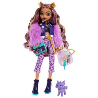 Mattel Monster High Fashion Doll Clawdeen Wolf & Pet Dog Crescent HRP65 – Sleviste.cz