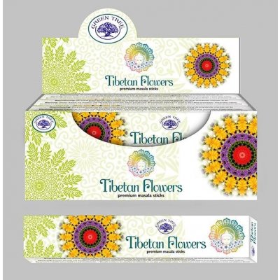 Green Tree Tibetan Flowers Vonné tyčinky 15 g – Hledejceny.cz