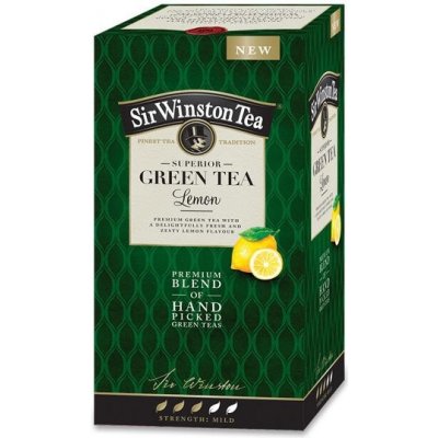 Sir Winston Tea Green Tea Lemon 20 sáčků 35 g