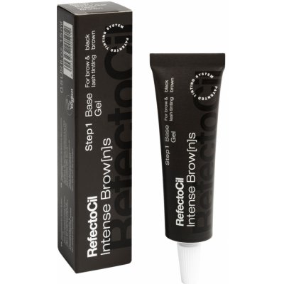 RefectoCil Gelová barva na obočí Intense Brow[n]s Base Gel Černo hnědá 15 ml – Sleviste.cz