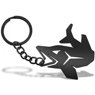 Delphin Klíčenka S Otvírákem Na Lahve Pikener Černá – Zboží Dáma