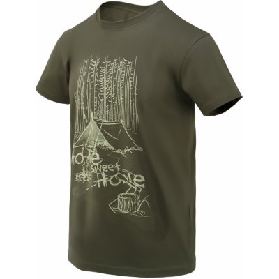 Tričko Helikon-Tex Adventure is out there Olive Green – Zboží Dáma