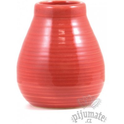PijuMaté Kalabasa keramická vroubek červená KA 11 RED 330 ml – Zboží Mobilmania