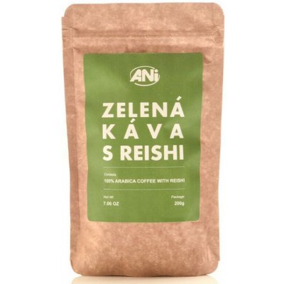 Ani Zelená Reishi Arabika Brazília zrnková 0,2 kg – Hledejceny.cz