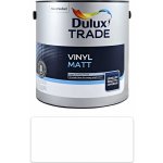 Dulux Vinyl Matt PBW Pure Brilliant White bílá 2,5 L vodou ředitelná disperzní barva