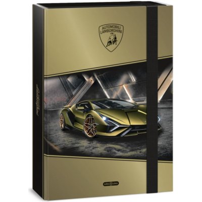 Ars Una box na sešity A4 Lamborghini 26 zlatý – Sleviste.cz