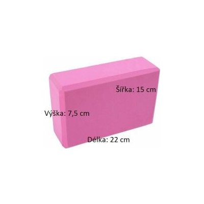 Blok Eva yoga 7,6 cm – Zboží Dáma