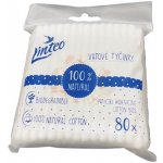 Linteo Papírové Vatové tyčinky 100% natural 80 ks – Zbozi.Blesk.cz