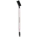 Makeup Revolution Create oboustranný štětec na obočí I. typ R13 – Sleviste.cz
