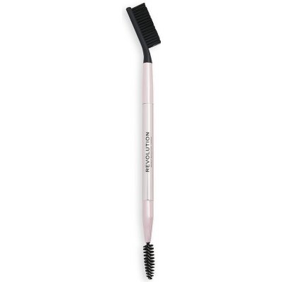 Makeup Revolution Create oboustranný štětec na obočí I. typ R13 – Sleviste.cz
