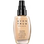 Avon zklidňující make-up s matující složkou True Colour Almond 30 ml – Hledejceny.cz