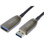 Premiumcord ku3opt15 USB 3.0 prodlužovací optický AOC A/Male - A/Female, 15m – Zboží Živě