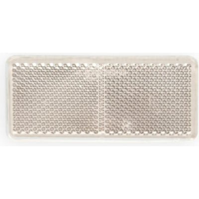 Odrazka bílá 90 x 40 mm samolepicí – Hledejceny.cz