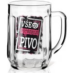 Nekupto Dárková sklenice na pivo Vše co potřebuji je pivo 300 ml – Zboží Mobilmania